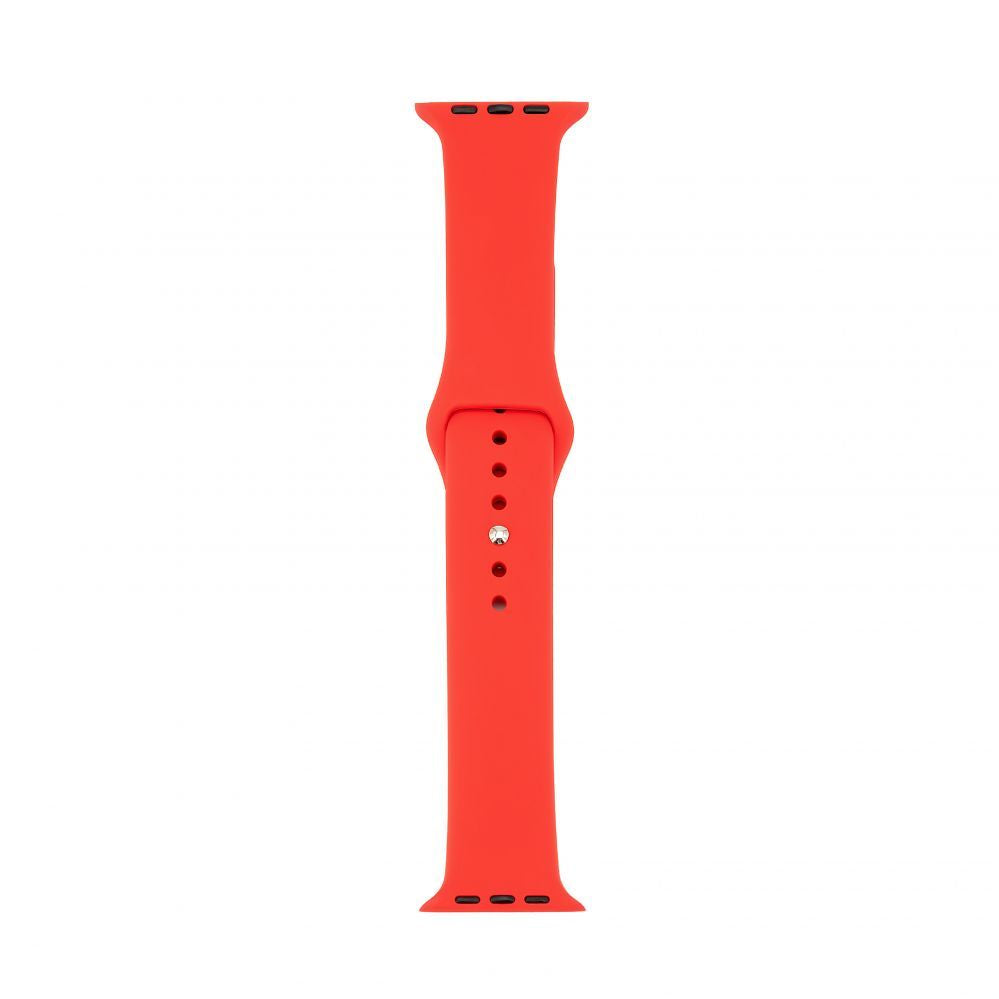 Rihm Connect  Watch 42/44/45mm Silicone Loop Watch Strap (140mm M/L) Red