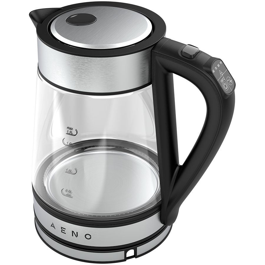 Teapot AENO  AENO Electric Kettle, Tongtai smart wifi, glass kettle, 220-240V~, 50/60Hz, 1850-2200W,  Strix, NW:1.15Kg