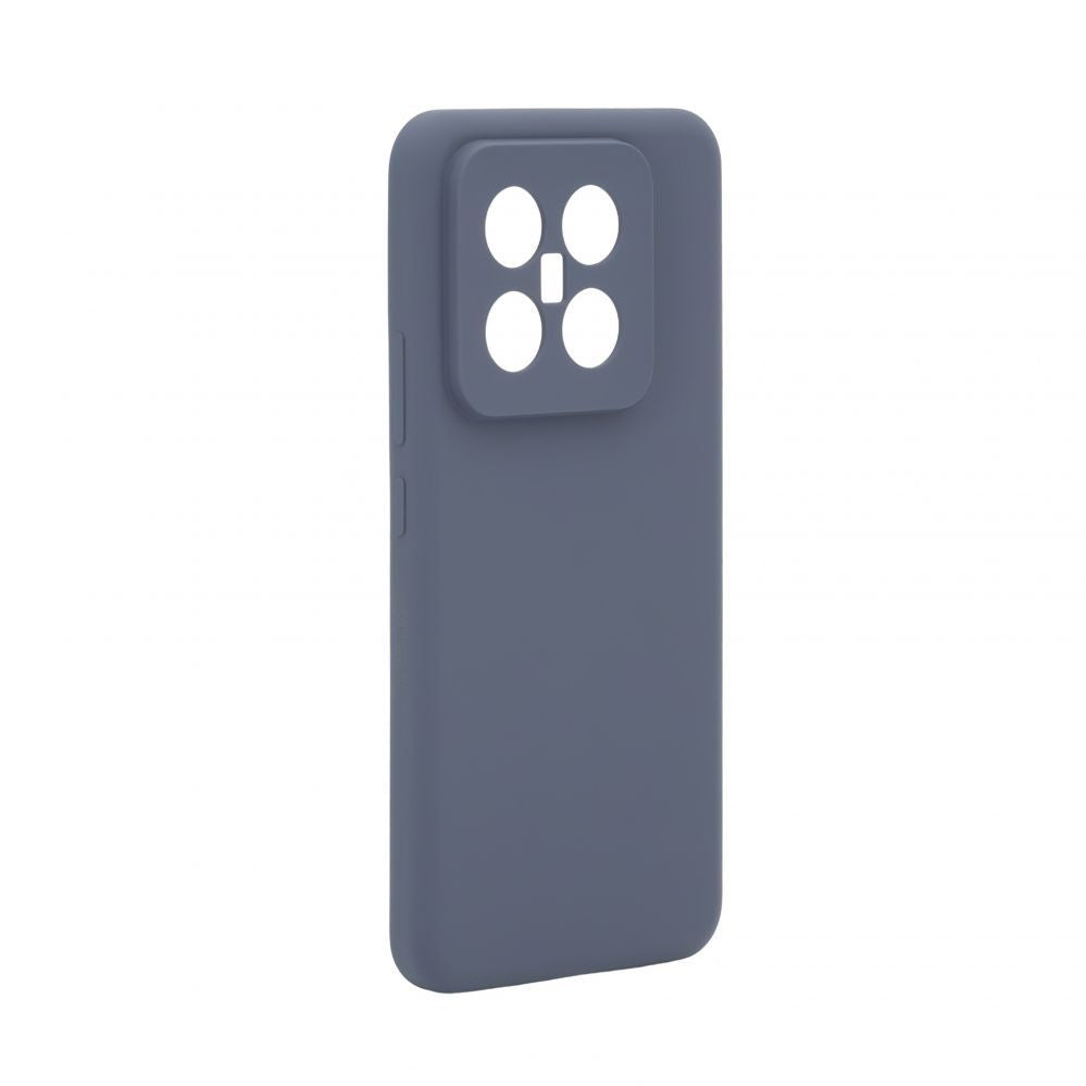 Back panel cover Evelatus Xiaomi 14 Pro Premium Soft Touch Silicone Case Midnight Blue