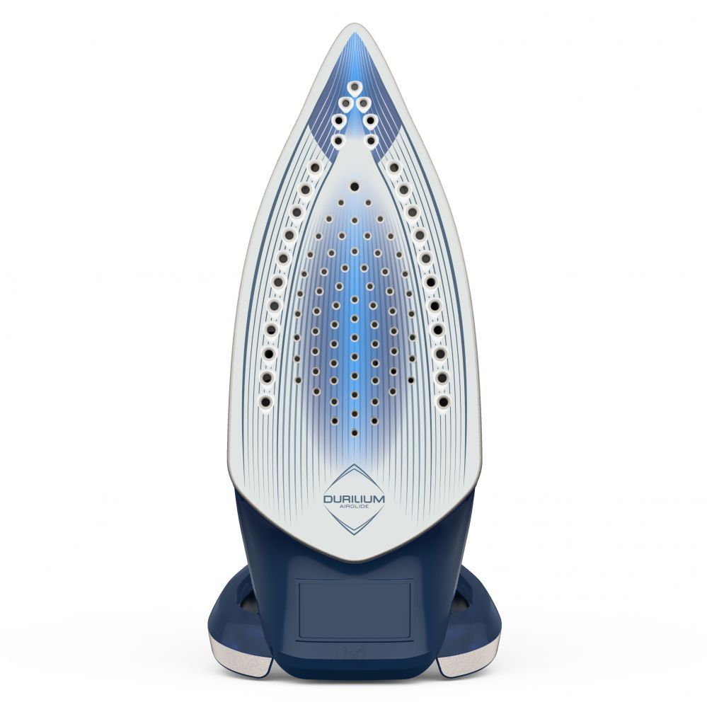 Iron TEFAL  FV6872E0 Steam Iron, 2800 W, Water tank capacity 270 ml, Continuous steam 40 g/min, Blue/Silver