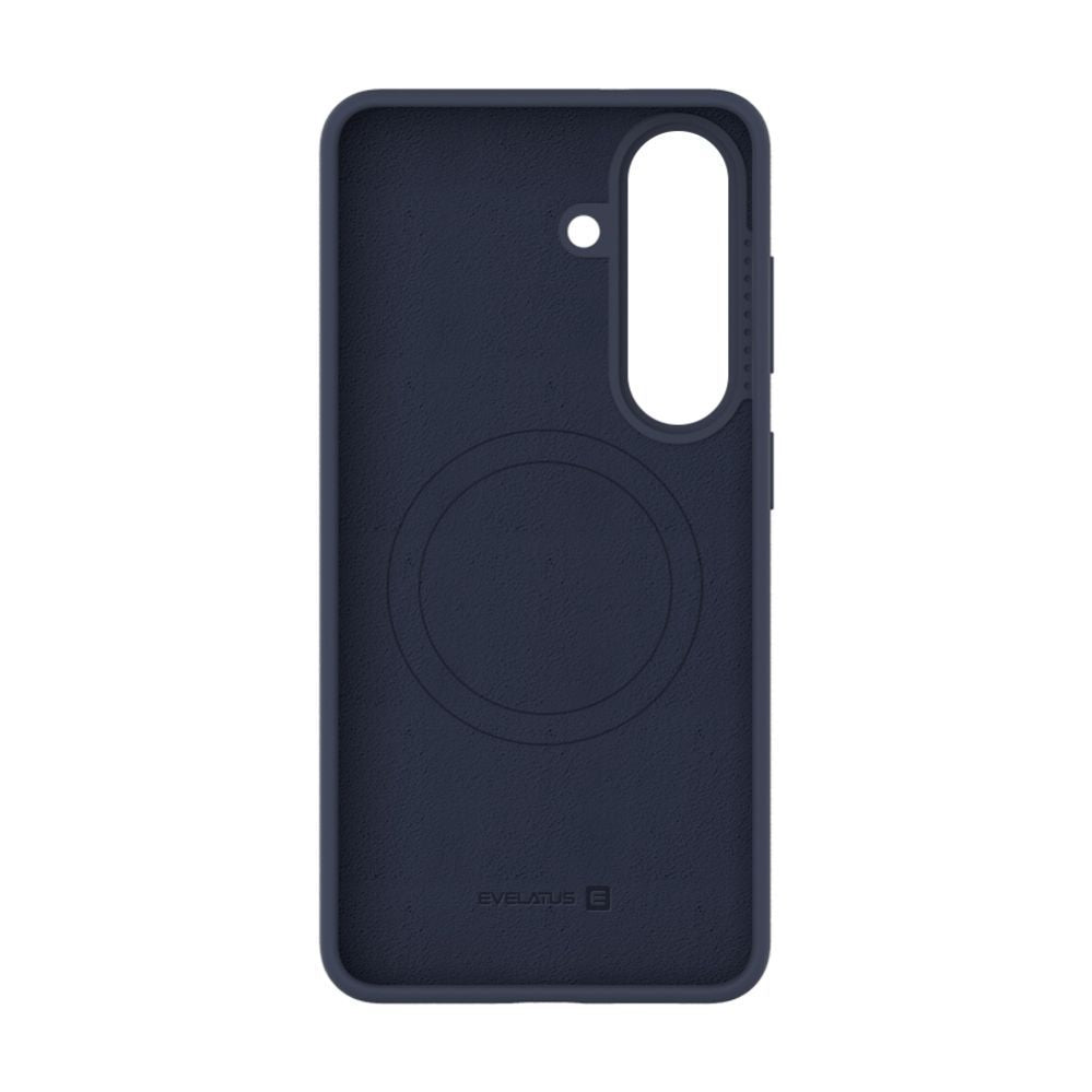 Tagakaaned Evelatus Samsung Galaxy S26 Premium Magnetic Soft Touch Silicone Case Dark Blue
