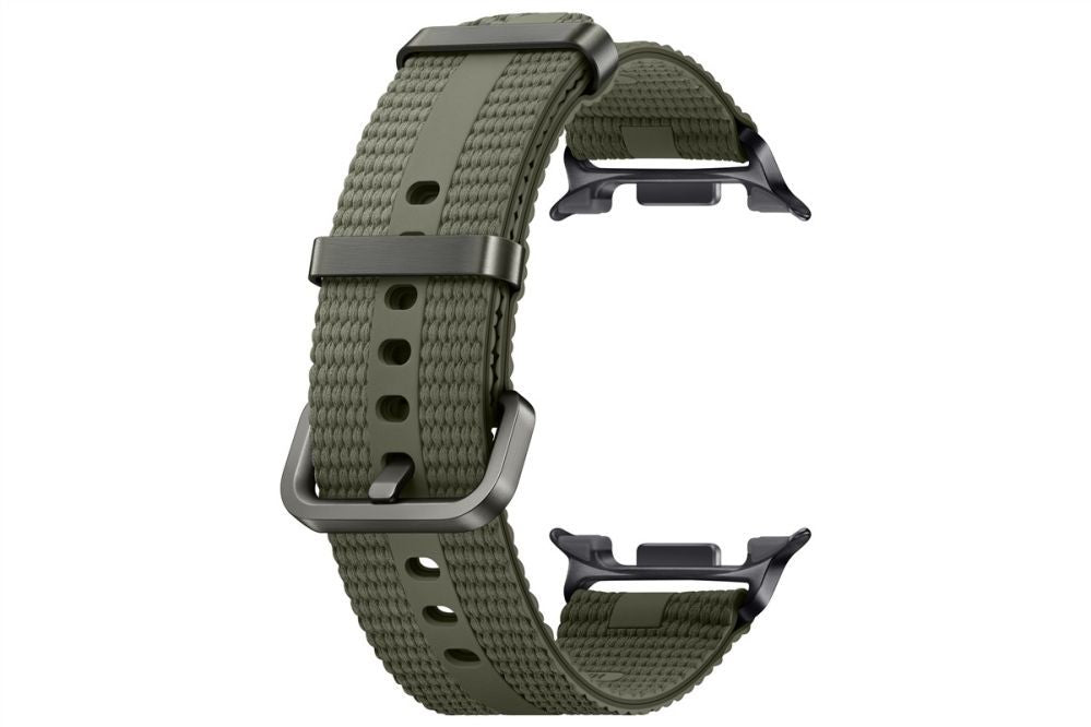 Strap Samsung  SOL32SGEGEU Athleisure Band (S/M) Samsung Galaxy Watch8, Green