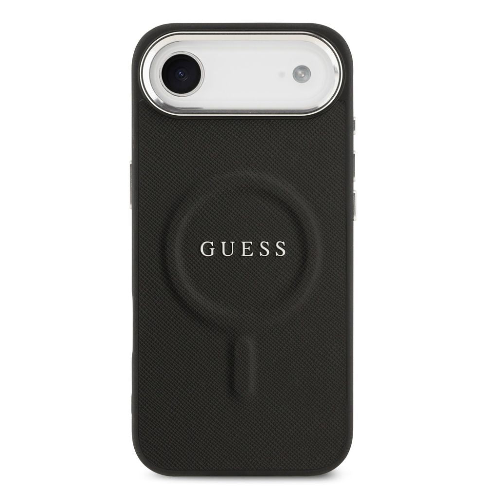 Чехол на заднюю панель Guess Apple iPhone Air PU Saffiano MagSafe Case Black