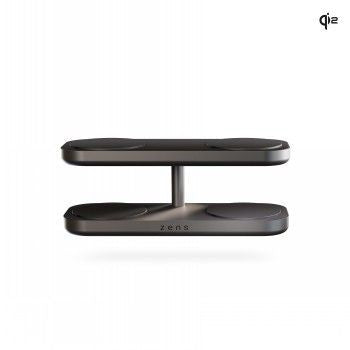 Auto holder ZENS  ZENS QUATTRO WIRELESS CHARGER PRO 4 BLACK