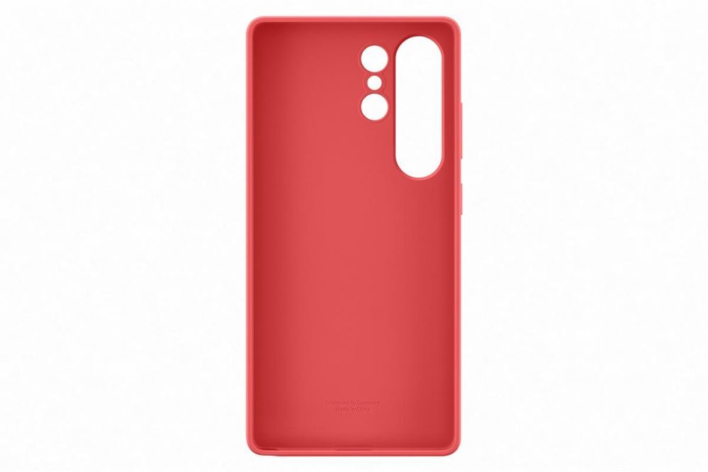 Back panel cover Samsung  PS938CREGWW Silicone Case Samsung Galaxy S25 Ultra, Red
