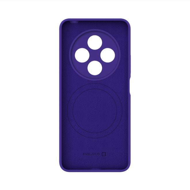 Back panel cover Evelatus Xiaomi Redmi 14C 4G/ 14C 5G / Redmi A4 / POCO C75 Premium Magnetic Soft Touch Silicone Case Purple