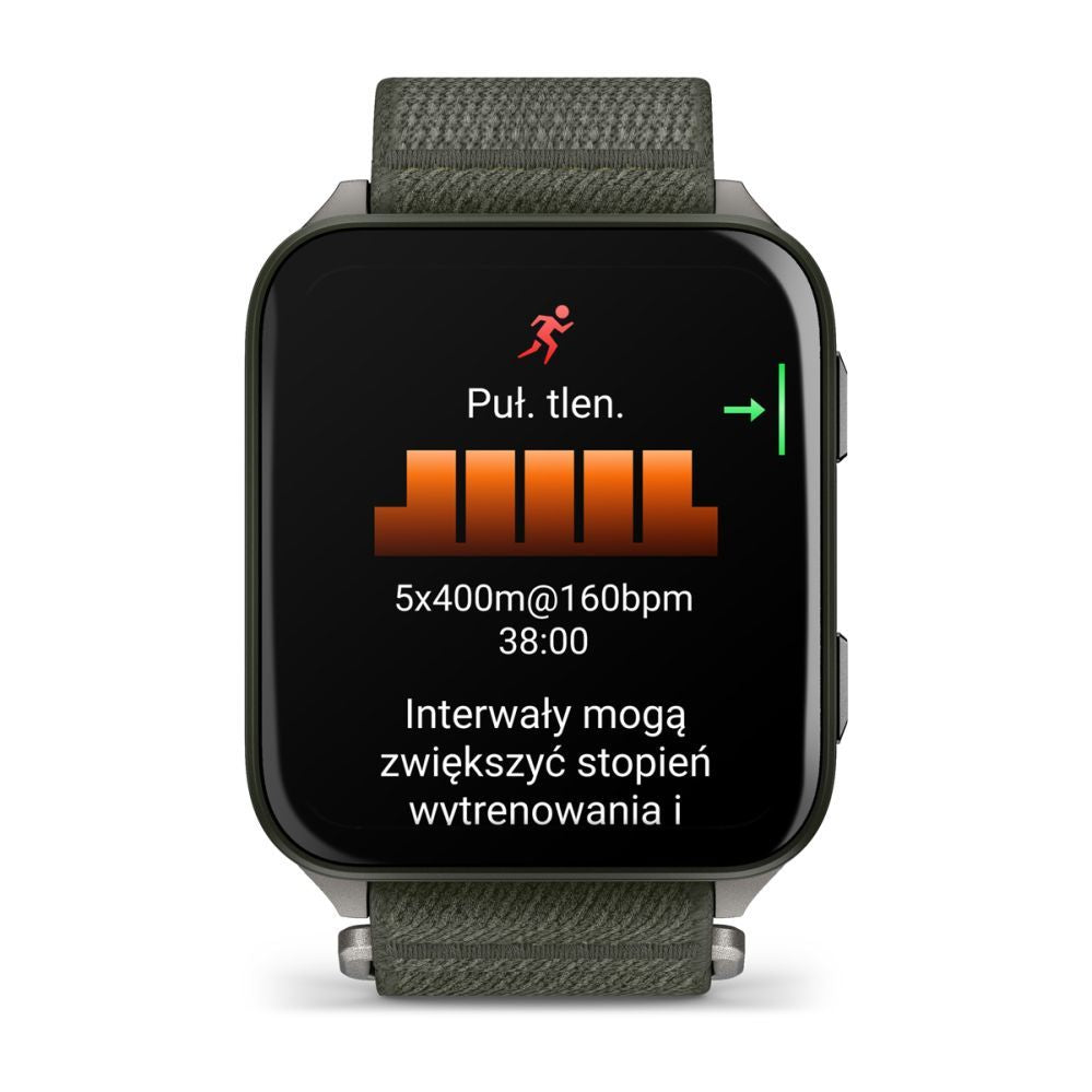 Nutikell Garmin  Venu X1 Moss with Titanium Caseback and Moss ComfortFit Nylon Band