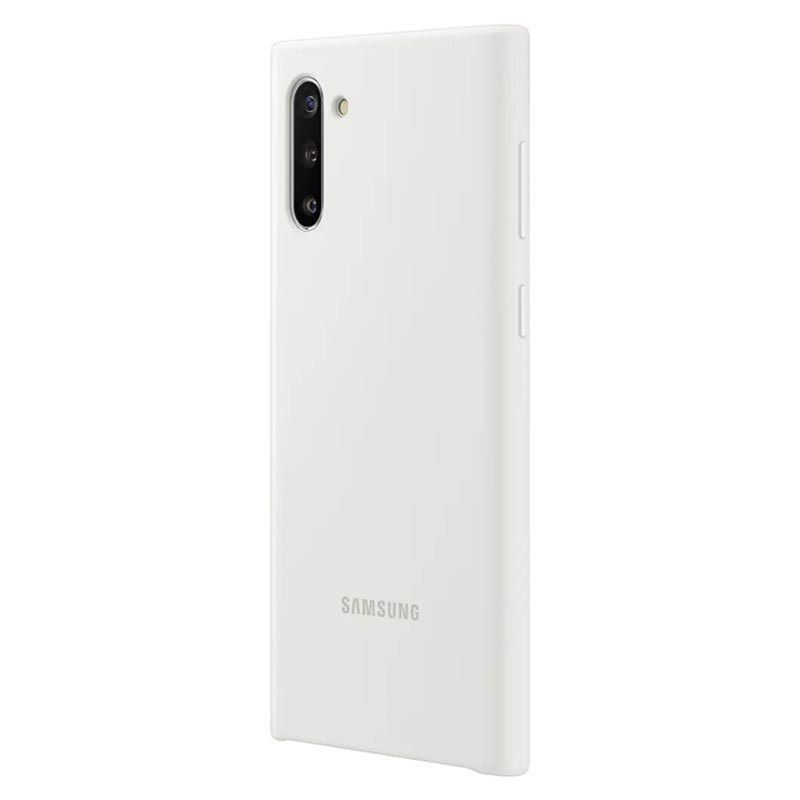 Back panel cover Samsung  Galaxy Note 10 Silicone Cover White