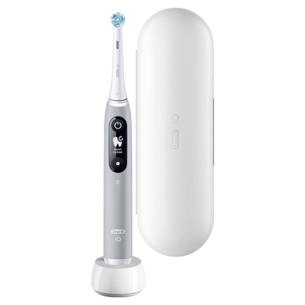 Зубная щётка Oral-B  Toothbrush iO Series 6 Rechargeable, For adults, Number of brush heads included 1, Number of teeth brushing modes 5, Grey Opal