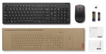 Computer keyboard Lenovo  LENOVO ESSENTIAL WIRELESS KEYBOARD & MOUSE G2 AI FIN/SWE