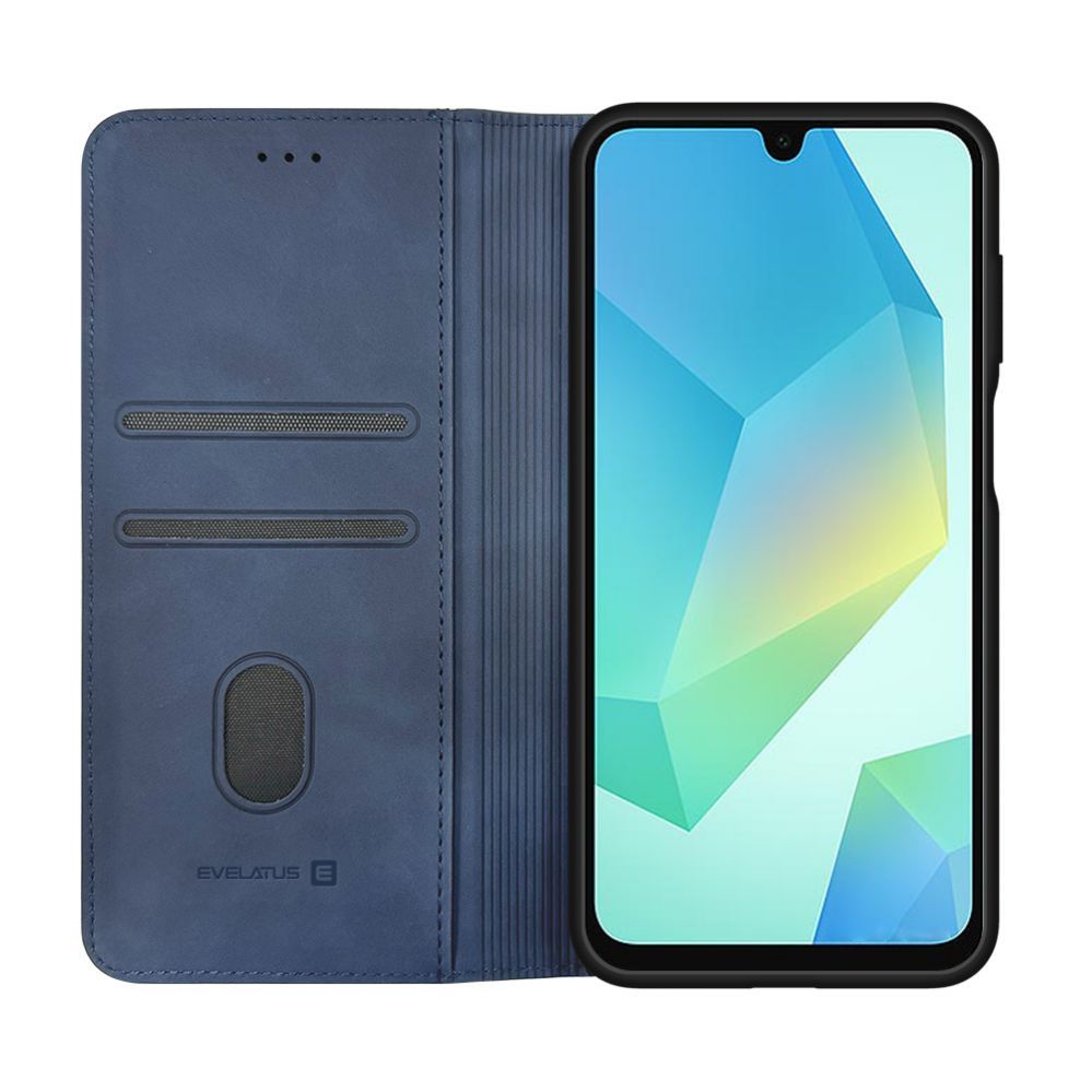 Kaaned - kaaned Evelatus Samsung Galaxy A56 Book Case Dark Blue