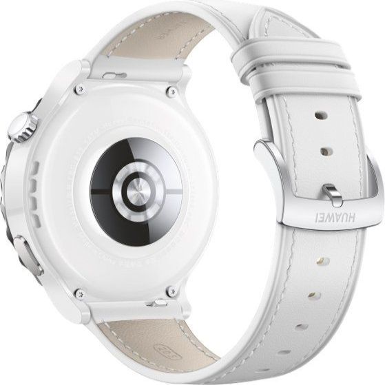 Nutikell Huawei  Watch GT 3 Pro 43mm Leather Strap White