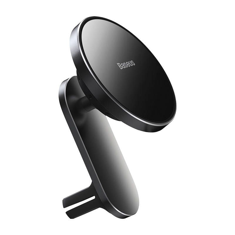 Automaatne hoidja Baseus  Baseus Big Energy car mount with wireless charger 15W for Iphone 12 / Iphone 13 (Black)