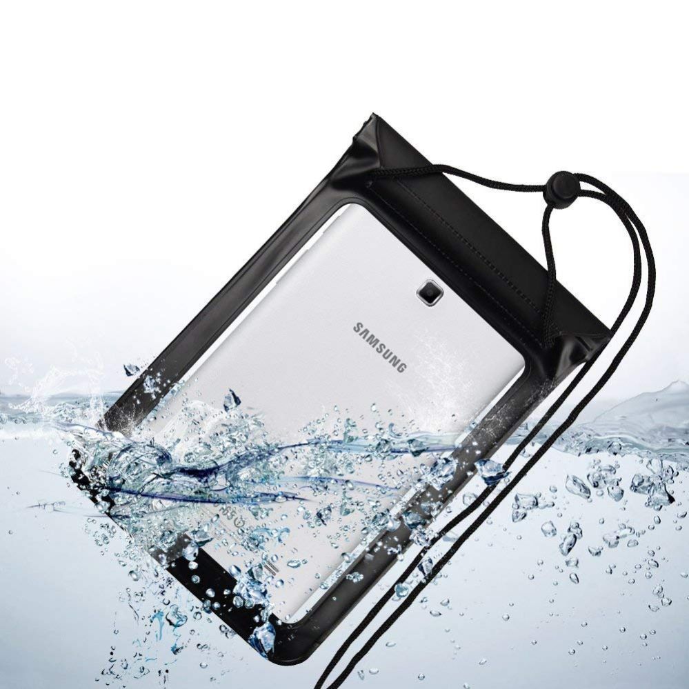 Teised Hurtel  Universal waterproof case for phone / tablet up to 8 inches black