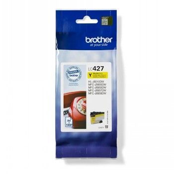 Printer accessories Brother  BROTHER LC427Y YELLOW, 1,500 PAGES