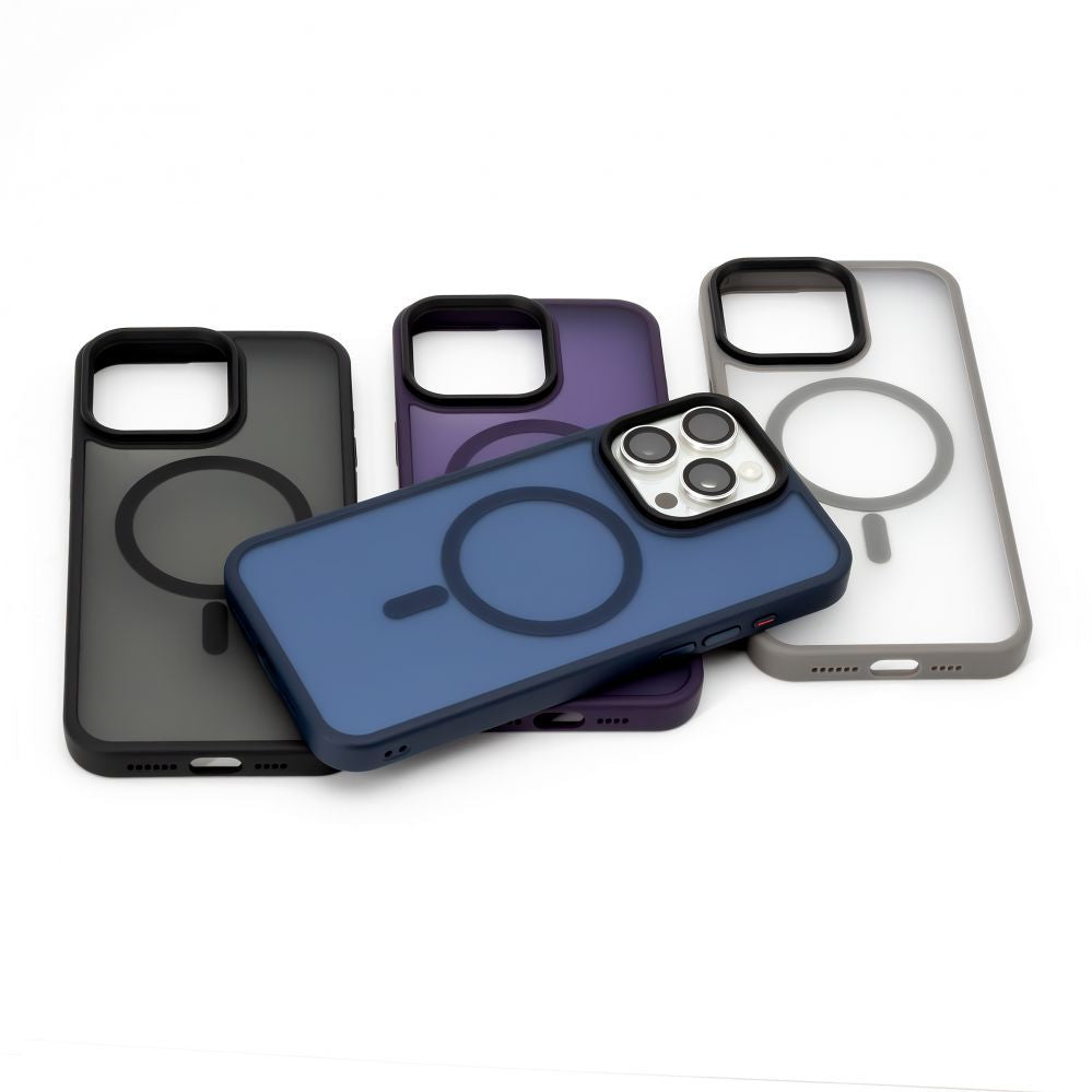 Tagakaaned Evelatus Apple iPhone 14 Pro Max Hybrid Case With MagSafe PC+TPU Blue