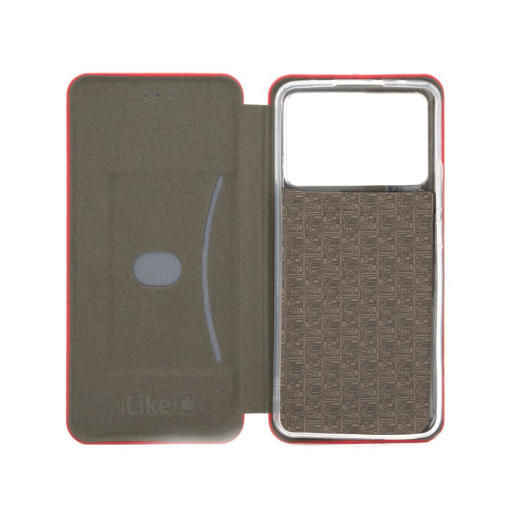 Kaaned - kaaned iLike Xiaomi Poco X6 Pro Book Case Slim Red