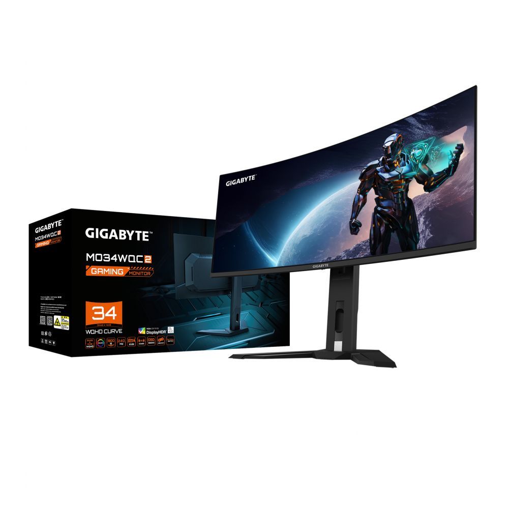 Monitorid Gigabyte  MONITOR 34" MO34WQC2 EK