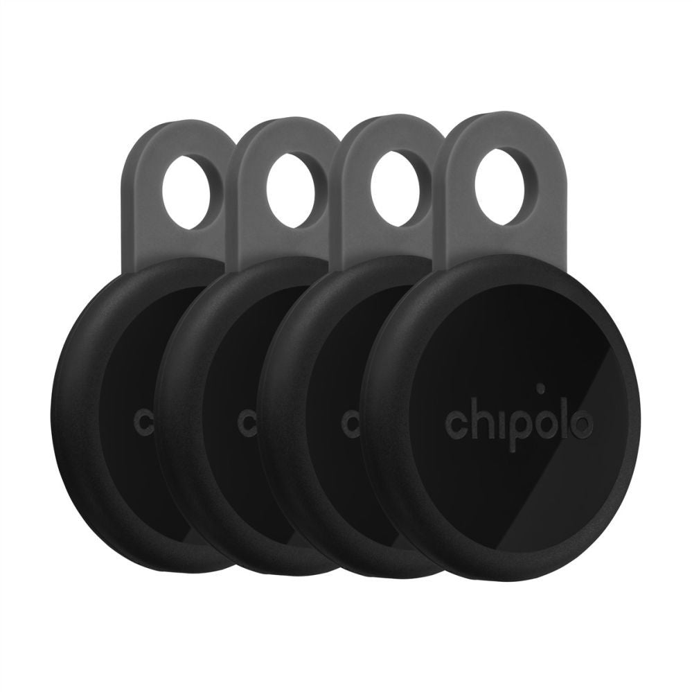Other goods Chipolo Chipolo LOOP – Rechargeable Bluetooth Tracker with Silicone Loop for iOS & Android, 4col_Charcoal