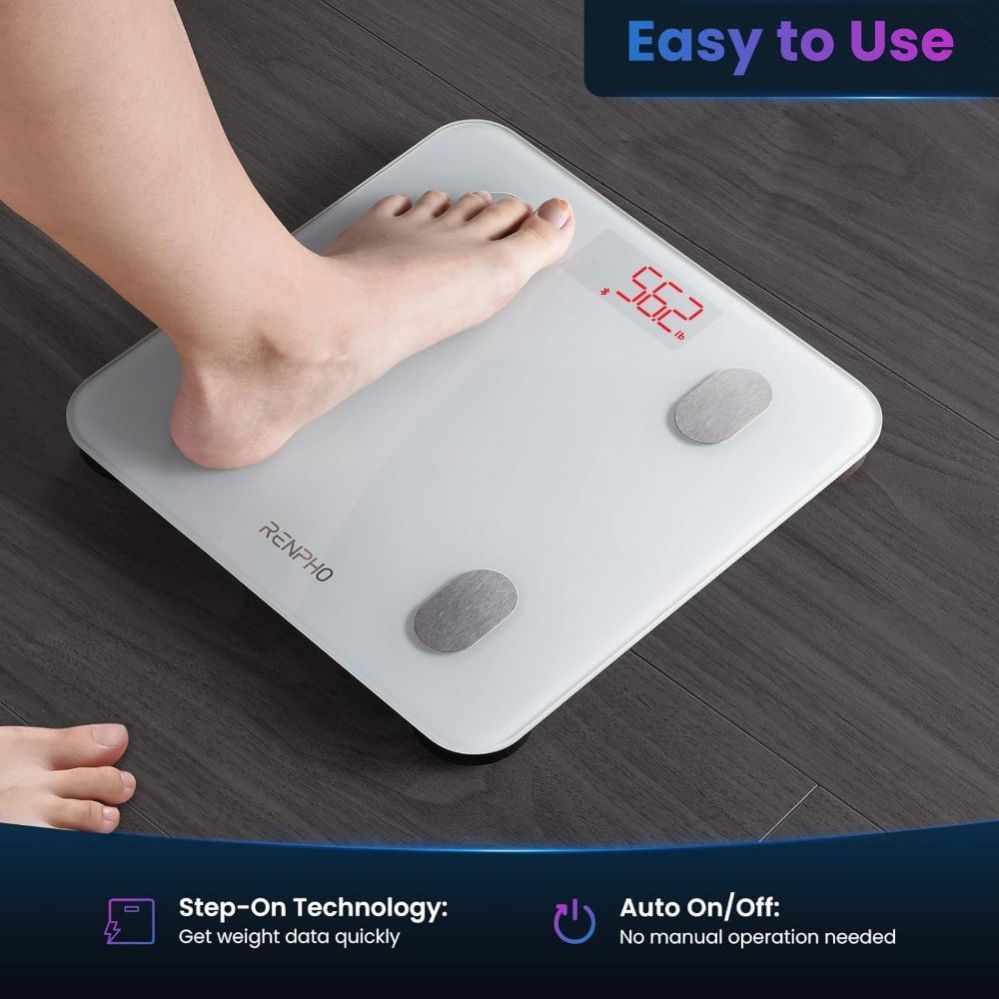 Scales renpho  RENPHO Elis 1S Smart Body Scale White