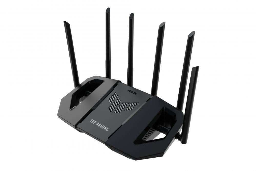 Routers Asus  | Dual Band WiFi 7 Extendable Gaming Router | TUF Gaming BE6500 | 802.11be | 6500 Mbit/s | Ethernet LAN (RJ-45) ports 4 | Mesh Support Yes | MU-MiMO Yes | Antenna type External fixed | 1