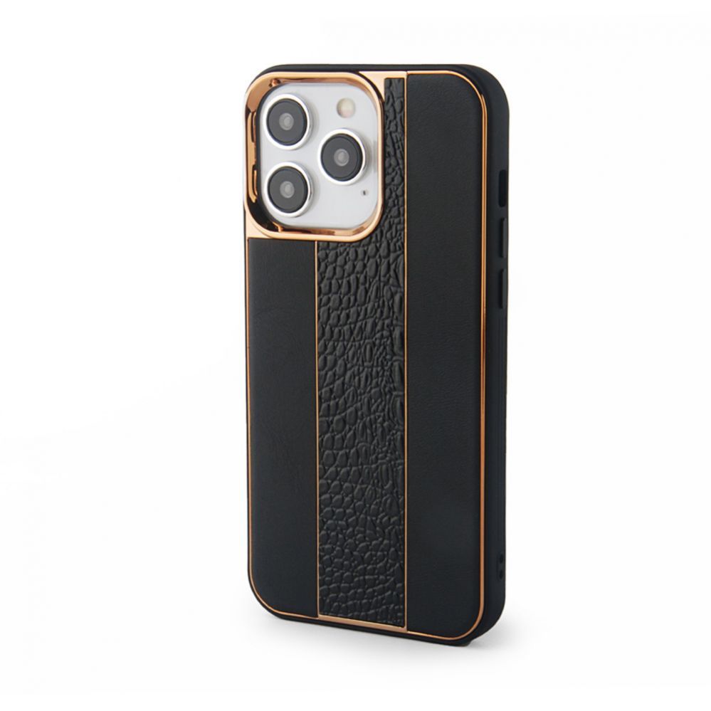 Tagakaaned iLike Apple iPhone 14 Pro Max Leather Case Customized Black