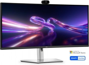 Монитор Dell  DELL PRO PLUS 34 P3426WEV QHD IPS 21:9 100HZ 3800R 5MS 4MP-CAM KVM RJ45 USBC-90W