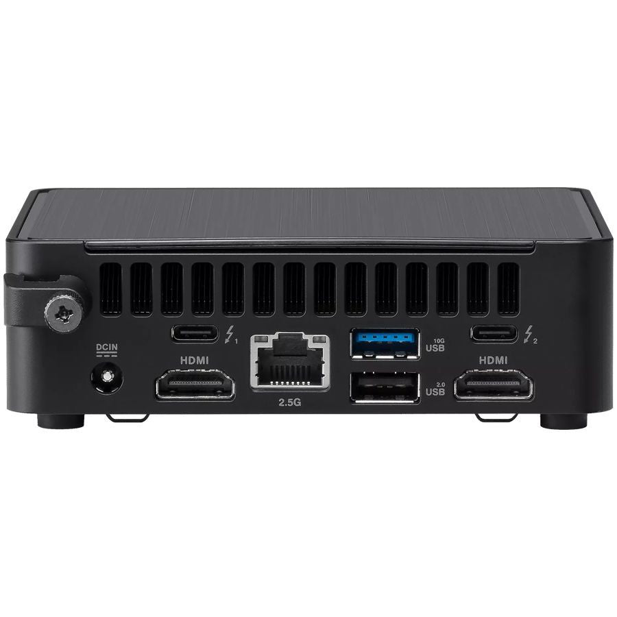 Personal computer Asus  ASUS NUC 14pro/RNUC14RVKU500002I/Intel Ultra 5 125H/Intel Arc graphics/4xUSB/M.2 22x80 NVMe; 22x42 NVMe/2,5Gbe LAN/2xHDMI/ 2x Thunderbolt 4 (USB-C+DP)/no Storage/no RAM/AX211.D2WG.NV/no OS/EU Cord/Slim Kit(L6)/EAN:4711387492314