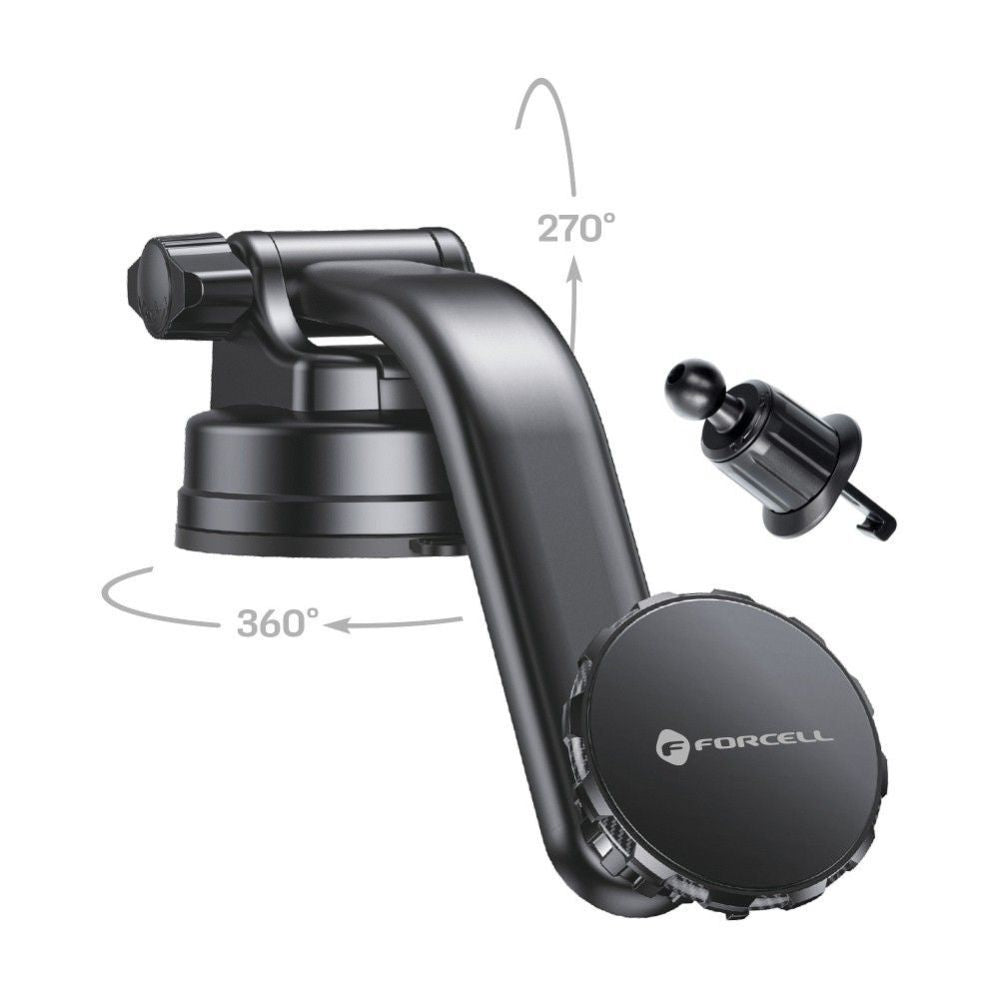 Стилус Forcell  Magnetic car phone holder Forcell F-Grip MagLuxe windshield / dashboard / air vent black