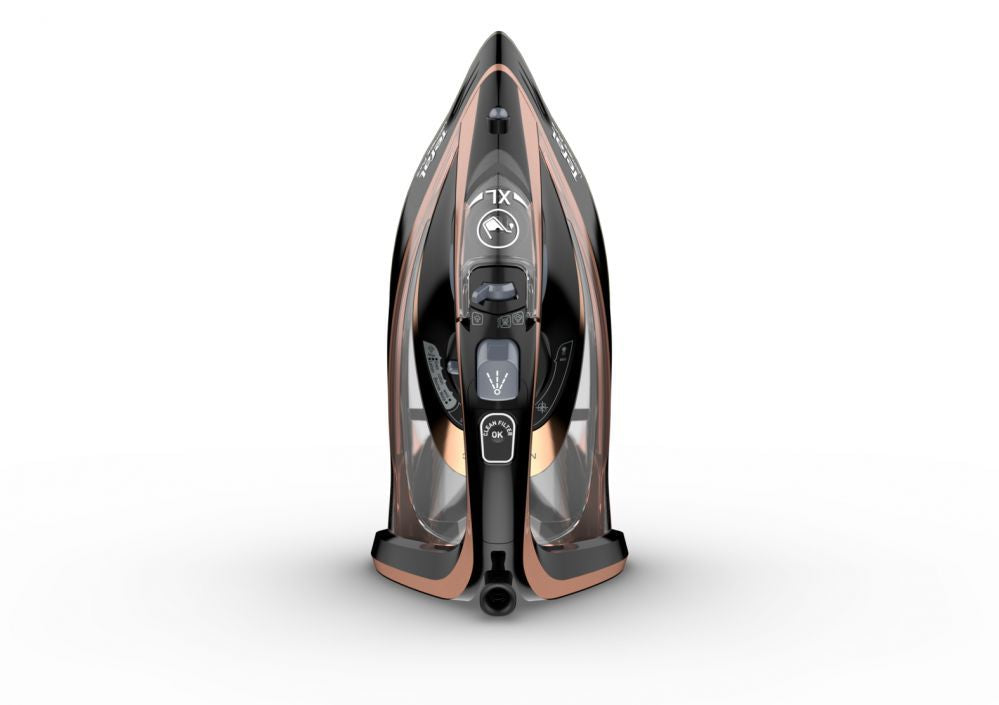 Triikrauad TEFAL  Steam Iron FV9845 3200 W, Water tank capacity 350 ml, Continuous steam 60 g/min, Black/Rose Gold