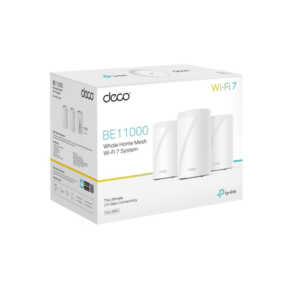 Routers TP-Link  WRL MESH ROUTER 9300MBPS/DECO BE65(3-PACK)