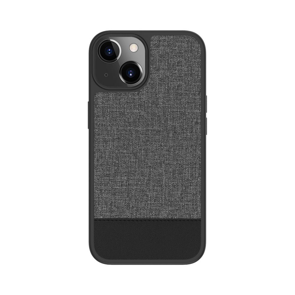 Чехол на заднюю панель iLike Apple iPhone 14 Plastic Leather Back Cover Gray