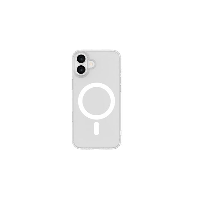 Back panel cover Just Must JM MAGSAFE CRYSTAL I for iPhone 16 Clear