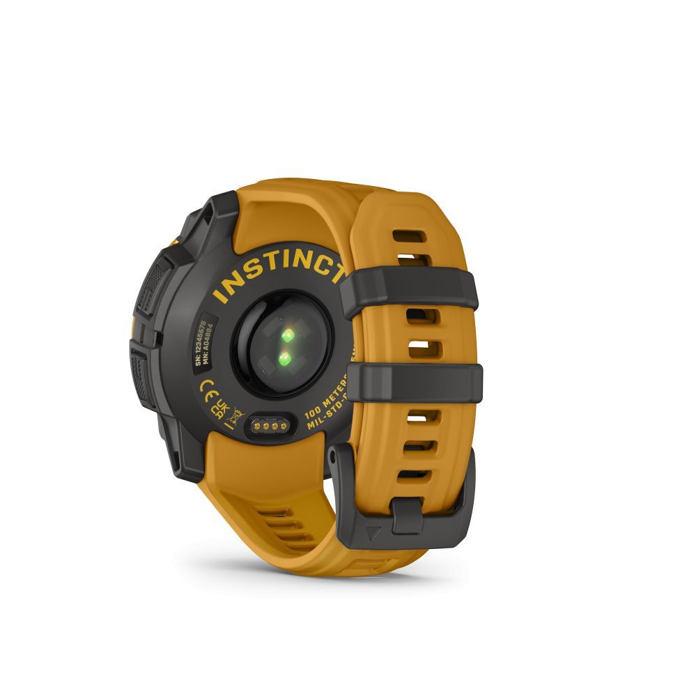 Умные часы Garmin  Instinct 3 – 45 mm, Solar
Sunburst with Sunburst/Grey Band