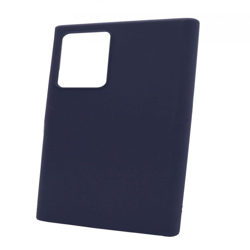 Back panel cover Evelatus Samsung Galaxy Note 20 Ultra Premium Soft Touch Silicone Case Midnight Blue