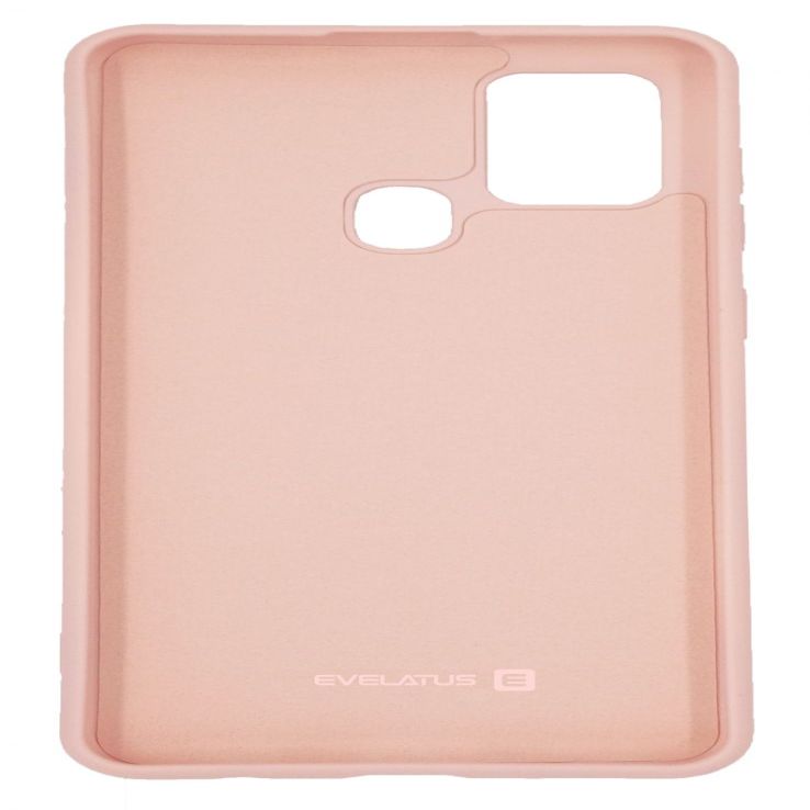Back panel cover Evelatus Samsung Galaxy A21s Nano Silicone Case Soft Touch TPU Beige
