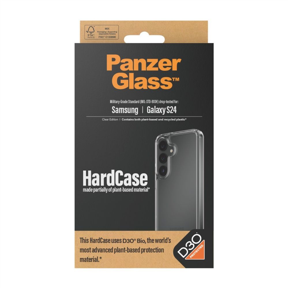 Чехол на заднюю панель PanzerGlass  PanzerGlass Hardcase with D3O for Samsung Galaxy S24