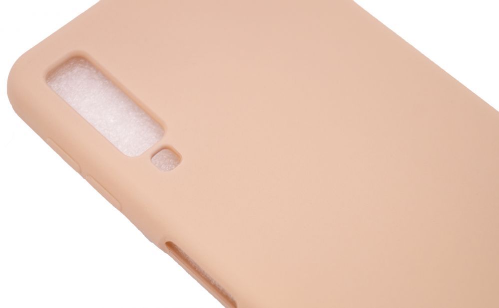 Чехол на заднюю панель Evelatus Samsung Galaxy A7 2018 Nano Silicone Case Soft Touch TPU Pink Sand