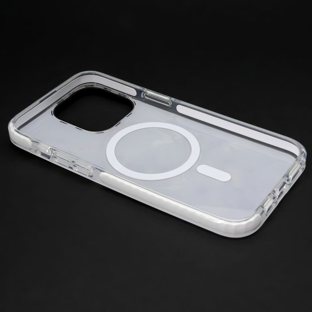 Back panel cover Evelatus Apple iPhone 15 Pro Max PC+TPU With MagSafe Customized Print Pink