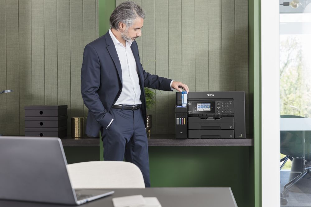 Printerid EPSON  EcoTank L15160 Colour, Inkjet, Multicunctional Printer, A3+, Wi-Fi, Black