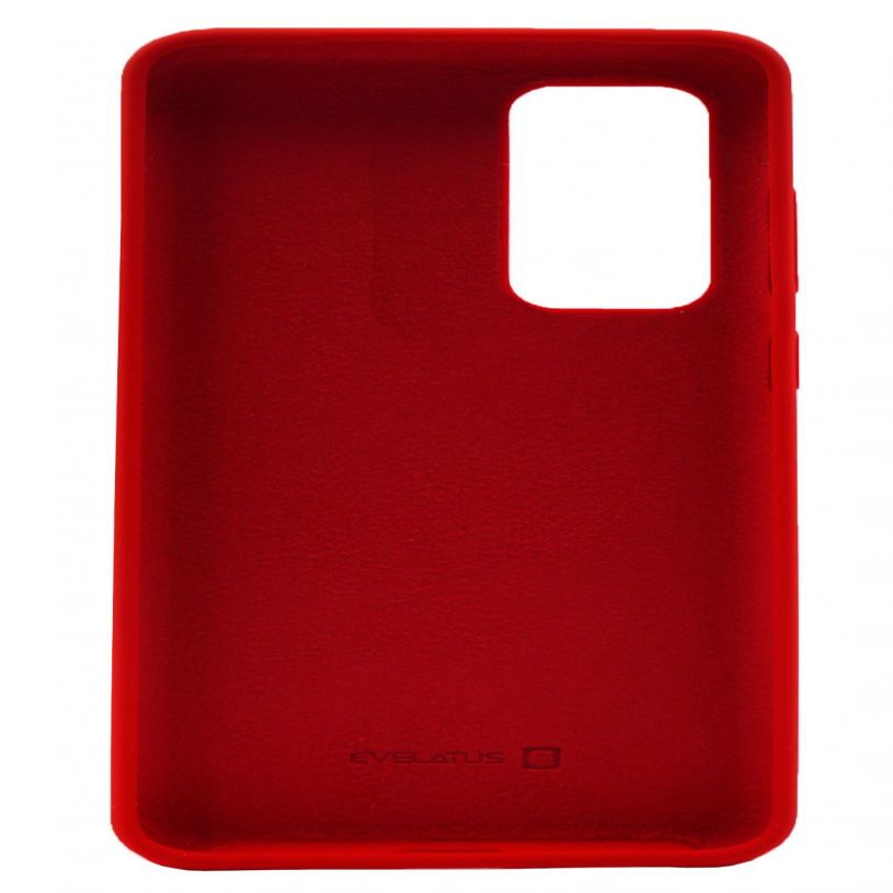 Back panel cover Evelatus Huawei P40 Pro Premium Soft Touch Silicone Case Red