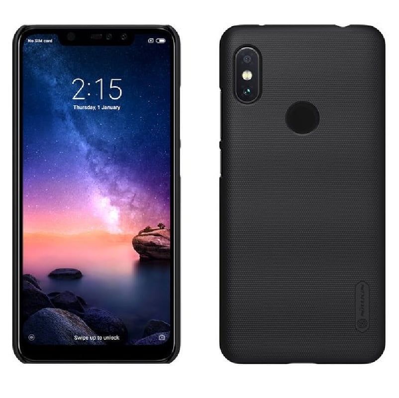 Back panel cover Nillkin  Redmi Note 6 Pro Super Frosted Shield Case Black