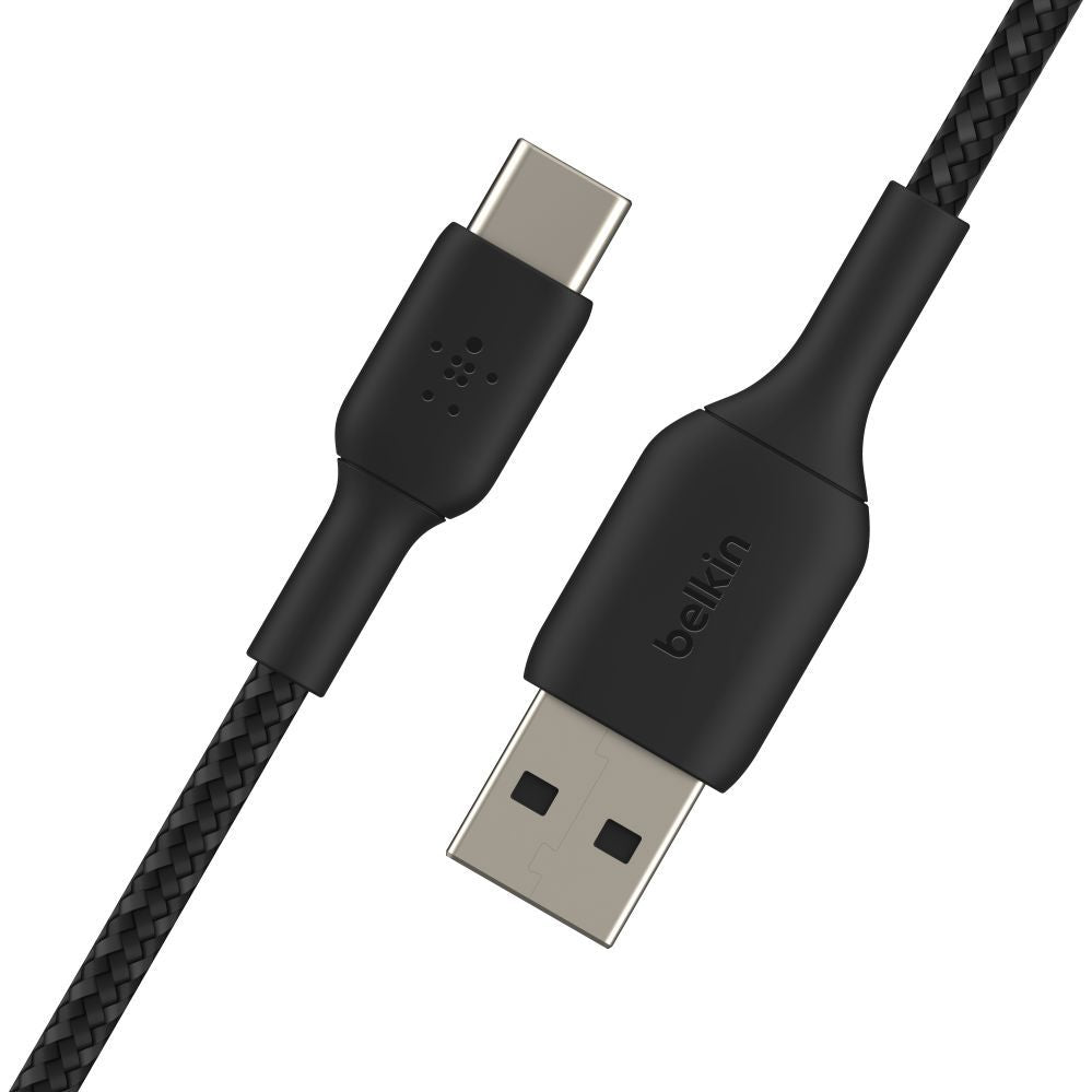 Kaabel Belkin  BOOST CHARGE  USB-A to USB-C Cable, Braided, 2M Black