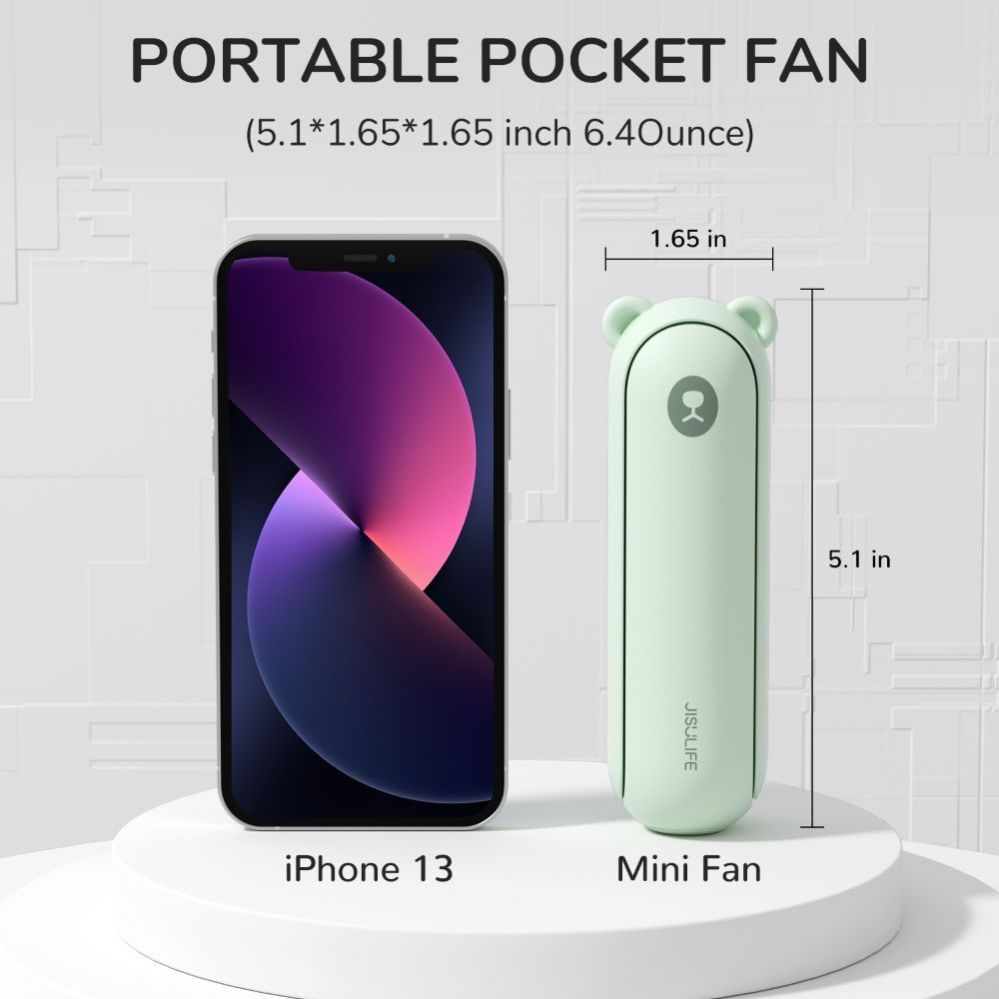 Muud kaubad Jisulife  JisuLife Handheld Fan 8 Plus Green.