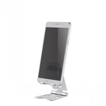 TV bracket NEOMOUNTS BY NEWSTAR  NEWSTAR PHONE DESK STAND (SUITED FOR PHONES UP TO 6,5"), SILVER
