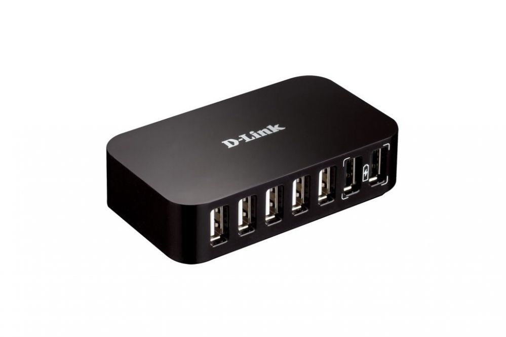 Ruuterid D-link  7-Port USB 2.0 Hub DUB-H7/E