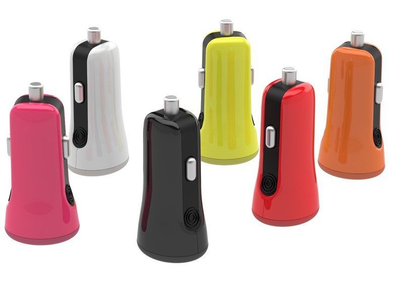 Autolaadijad Baseus Universal Tiny Car Charger CCALL-CR0R Pink