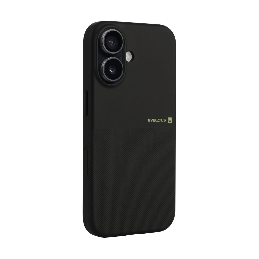 Back panel cover Evelatus Apple iPhone 17 Premium MagSafe Sandstone Case Black