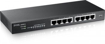 Servers ZYXEL NETWORKS  ZYXEL GS1915-8, 8-PORT GBE SMART SWITCH, HYBRID MODE, STANDALONE OR NEBULAFLEX CLOUD, DESKTOP, FANLESS (5Y WARRANTY)