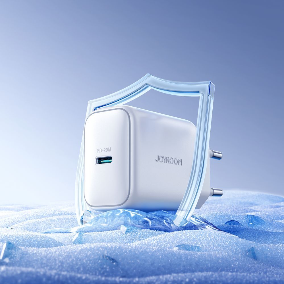 Адаптер Joyroom  Joyroom JR-TCF20 wall charger with a USB-C connector with a power of up to 20W (with USB-C / USB-C cable)